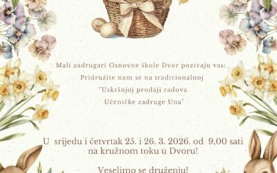 UZ Una poziva vas na prodaju svojih radova povodom Uskrsa