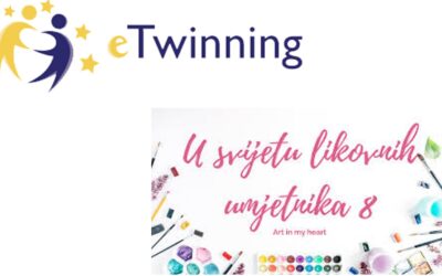 Završna virtualna izložba projekta “U svijetu likovnih umjetnika 8/Art in My Heart