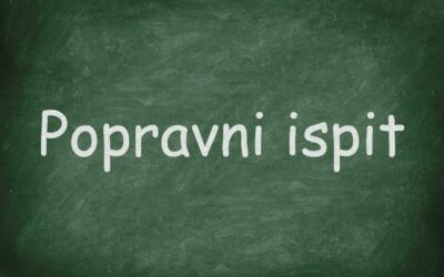 Održavanje popravnih ispita